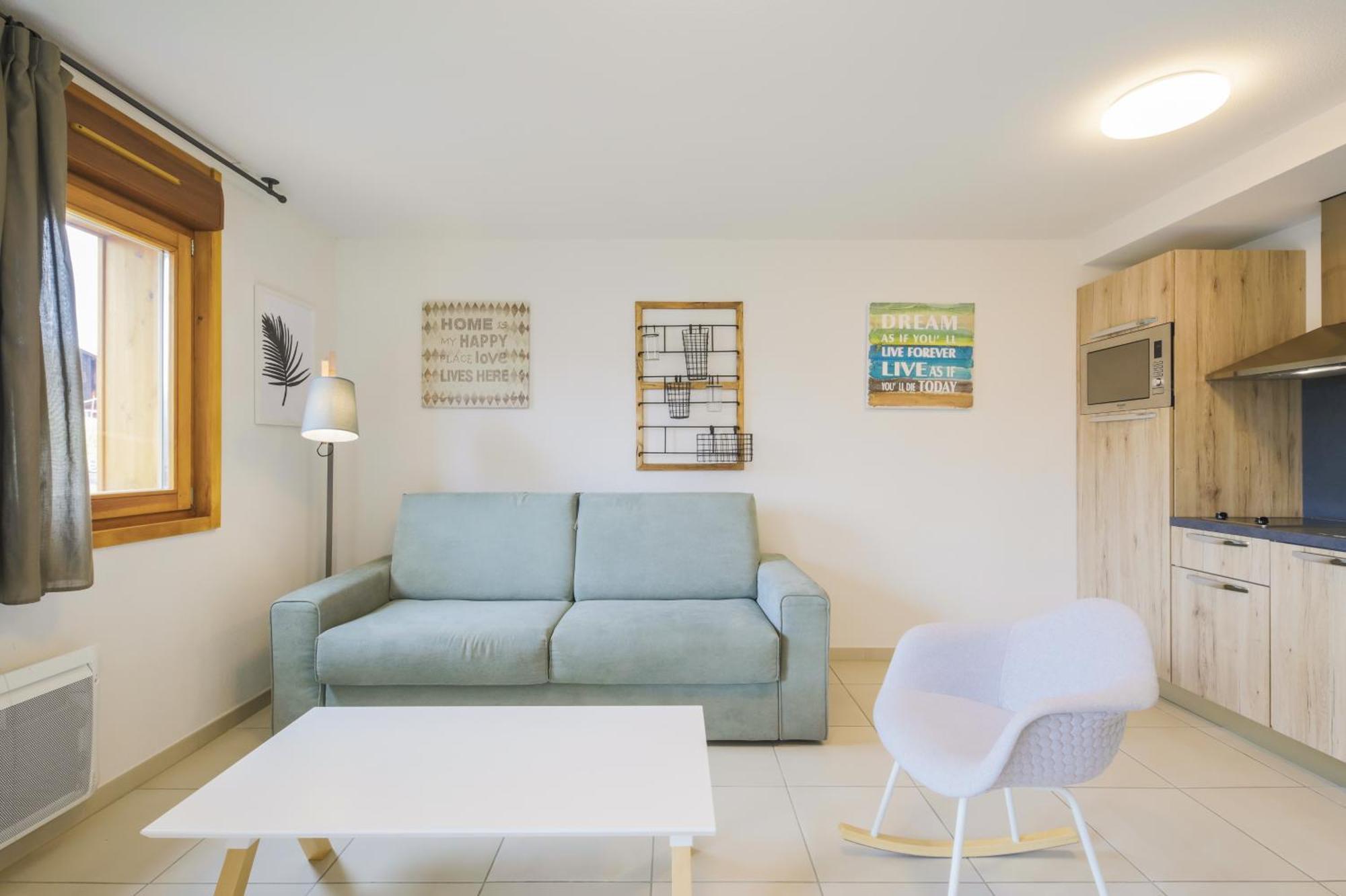 Residence Les Melezes - Maeva Home 라조뒤루 객실 사진
